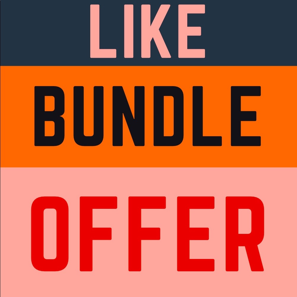 30% off ON BUNDLES of 3!!!